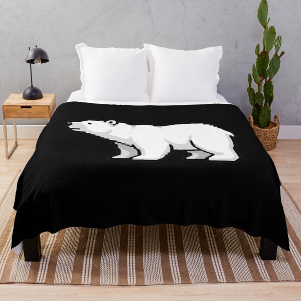 Item preview, Pixel Art Polar Bear Arctic Wildlife designed and sold by k3rstman1.