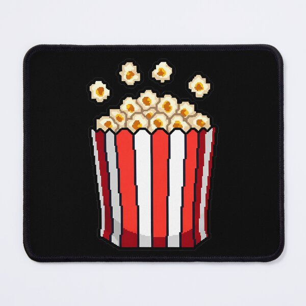 Item preview, Pixel Popcorn Retro Movie Snack Cinema designed and sold by k3rstman1.