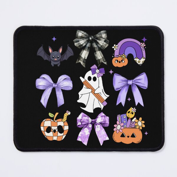 Item preview, Kawaii Halloween Elements Set with Bows and Ghosts designed and sold by Polarisofficial.