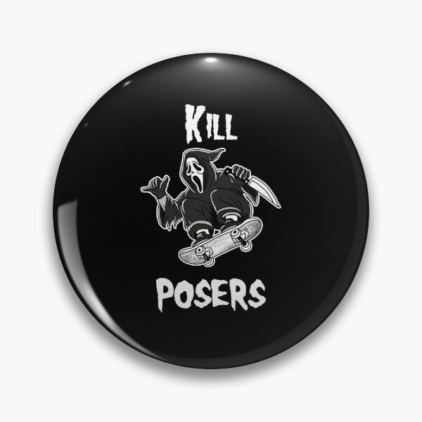 Item preview, kill posers skateboard designed and sold by Blck-Acid-Devil.
