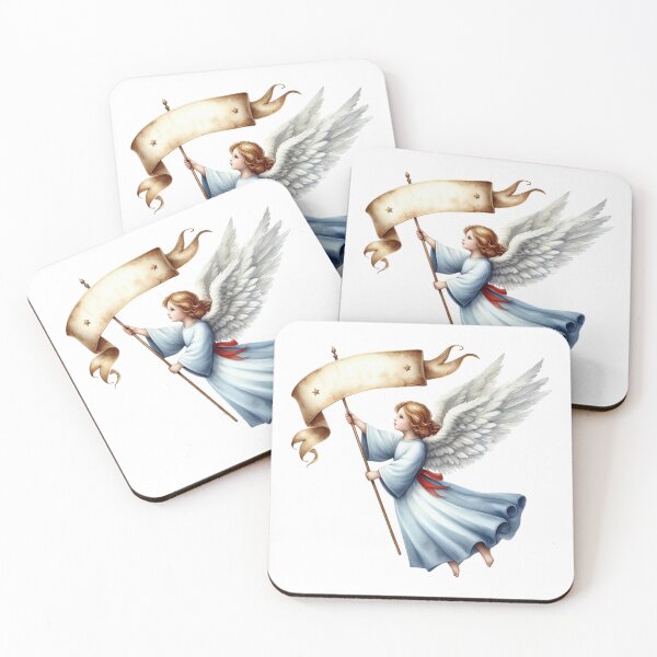 Item preview, Mystical angel holding a sign designed and sold by JonysCreativeDesigns.