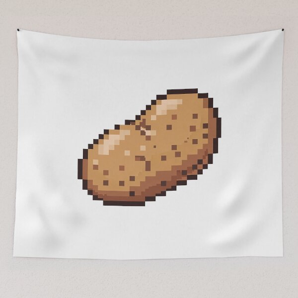 Item preview, Pixel Potato Art Retro Vegetable Spud designed and sold by k3rstman1.