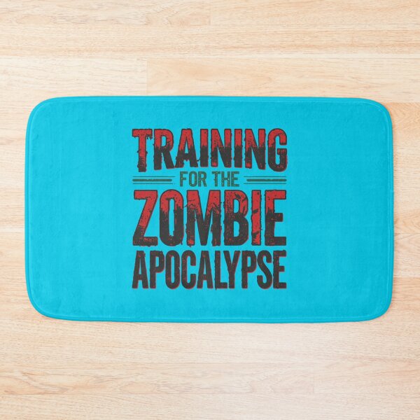 Item preview, Training for the Zombie Apocalypse – Funny Fitness & Running Design designed and sold by SlomianyPisarz.