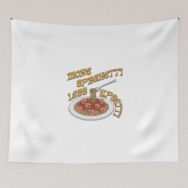 Item preview, Spaghetti Humor Retro Quote designed and sold by Oniyasha.
