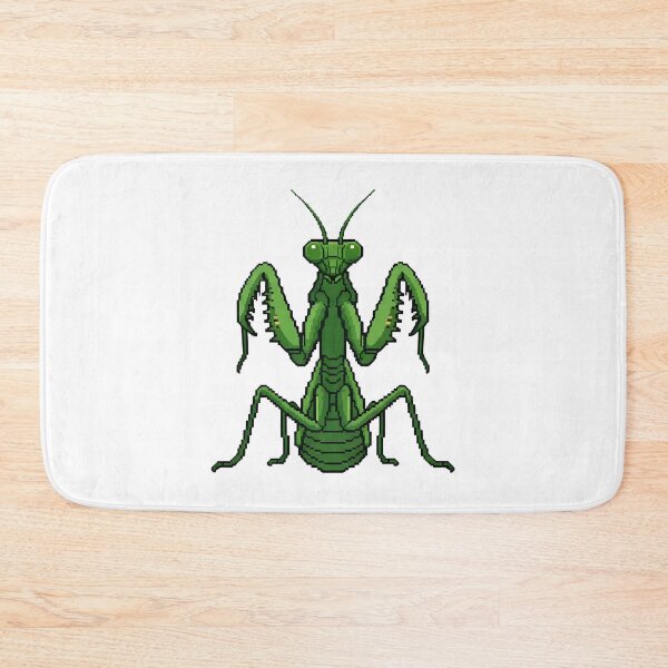 Item preview, Pixel Art Praying Mantis Insect Bug designed and sold by k3rstman1.