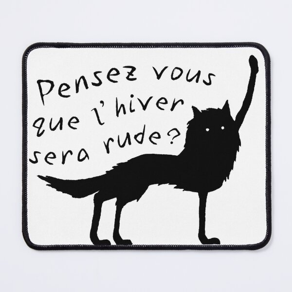 Item preview, French wolf designed and sold by seancarolan.