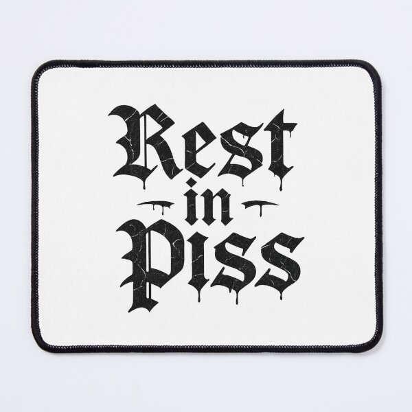Item preview, Rest in P: Dark Humor Blackletter Design designed and sold by Sonic Nova Studios.