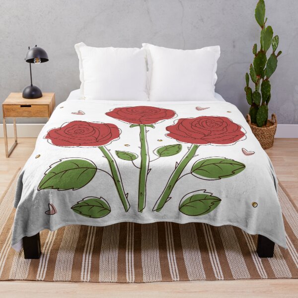 Item preview, Three red roses with black contour designed and sold by OM-lova.
