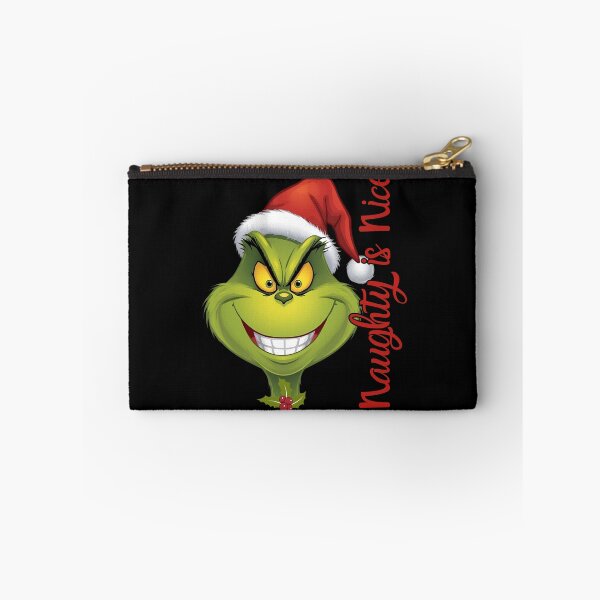 Item preview, The Grinch - Naughty is Nice - Grinch - Classic Grinch - Funny Christmas Statement designed and sold by AnnieStyleDesign.