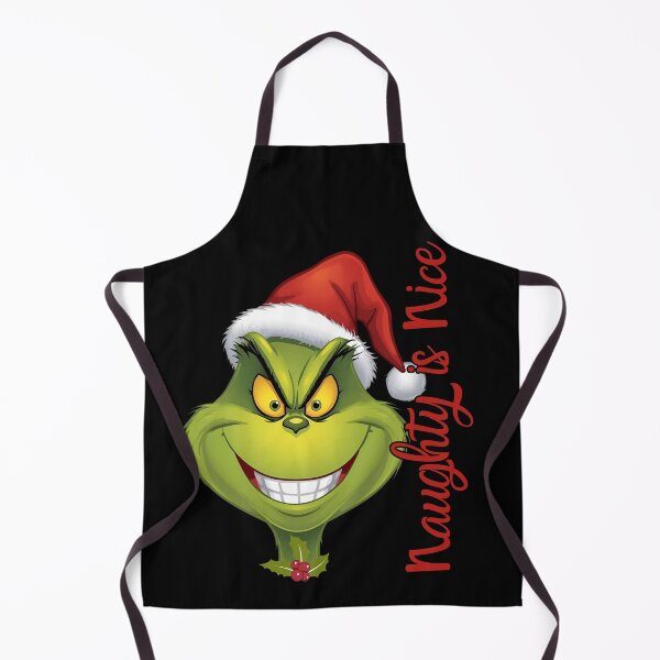 Item preview, The Grinch - Naughty is Nice - Grinch - Classic Grinch - Funny Christmas Statement designed and sold by AnnieStyleDesign.