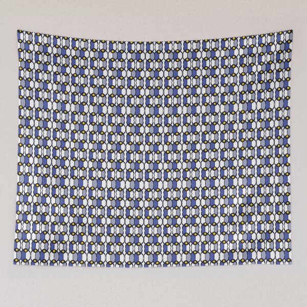Item preview, Petal Rhythm – Blue Edition designed and sold by Sklines Art | Mrz Danelli.