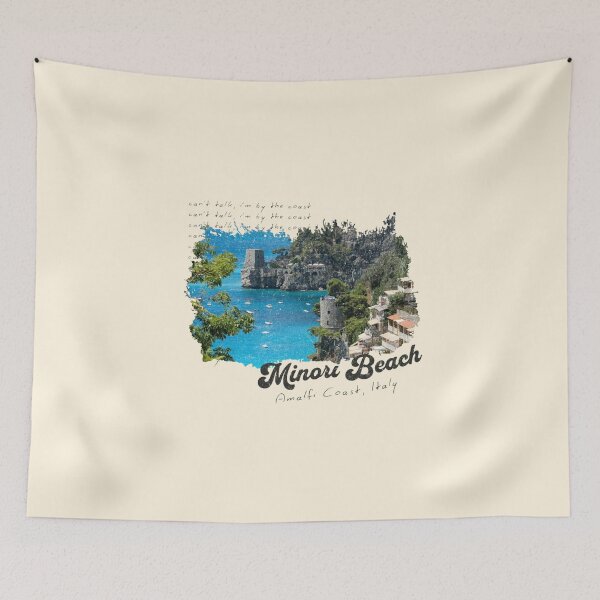 Item preview, Minori Beach Amalfi Coast Italy designed and sold by Oniyasha.