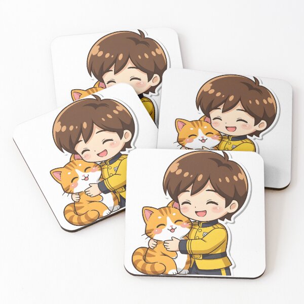 Item preview, Starfleet Kitty Cuddles - Transparent Chibi Sticker designed and sold by ArtistryNetix.