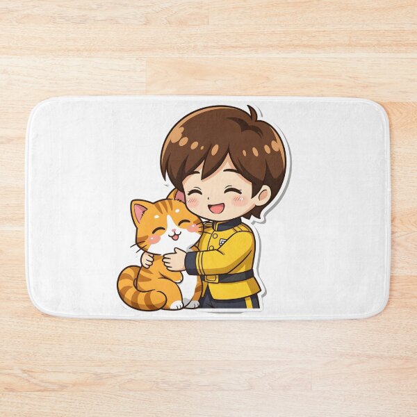 Item preview, Starfleet Kitty Cuddles - Transparent Chibi Sticker designed and sold by ArtistryNetix.