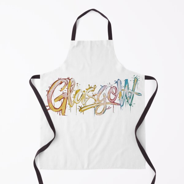 Item preview, Glasgow Watercolor Graffiti - Scottish City Art designed and sold by Loom on the Loch.