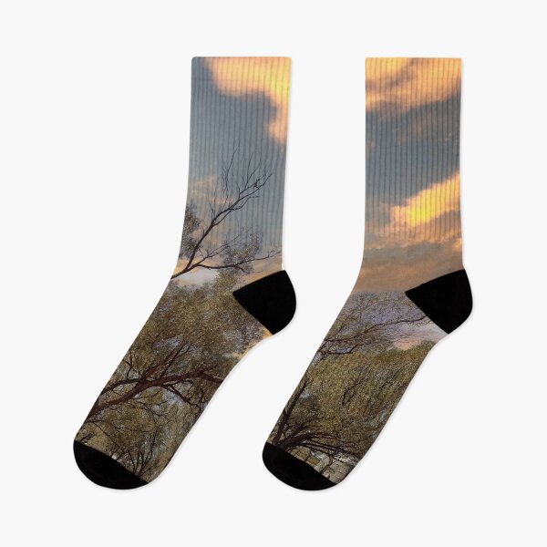 Item preview, Outback Trees at Dusk – Australian Landscape designed and sold by Michael van der Hoorn.