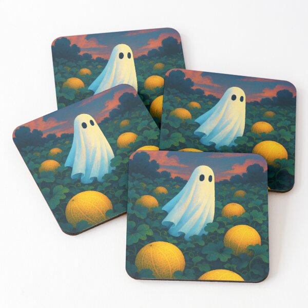 Item preview, Fantasma entre los melones – Espíritu del campo de melones mediterráneo designed and sold by EmeraldeaArt.