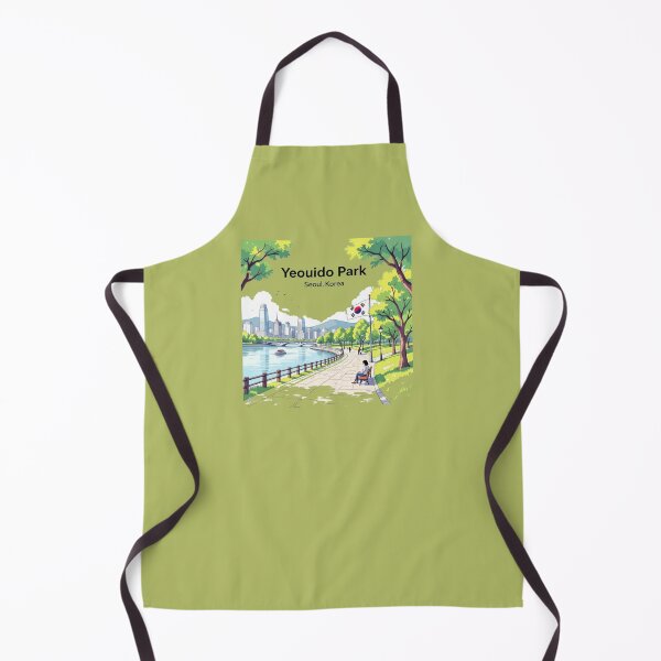 Item preview,  Yeouido Park Seoul Korea – 3D Cute Minimal Sketch ,  designed and sold by PaintMeWorld.