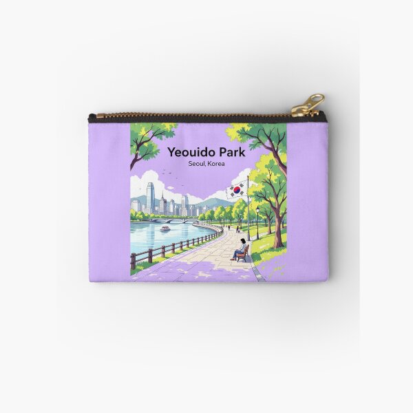 Item preview,  Yeouido Park Seoul Korea – 3D Cute Minimal Sketch ,  designed and sold by PaintMeWorld.