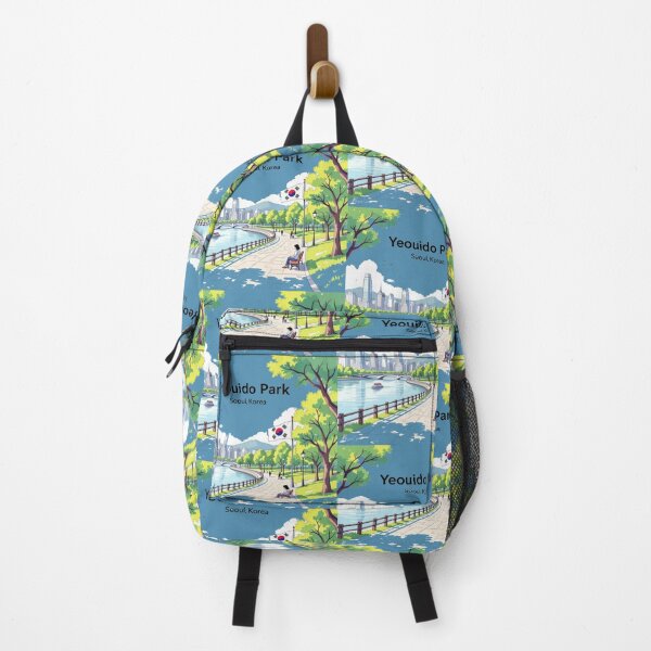 Item preview,  Yeouido Park Seoul Korea – 3D Cute Minimal Sketch ,  designed and sold by PaintMeWorld.