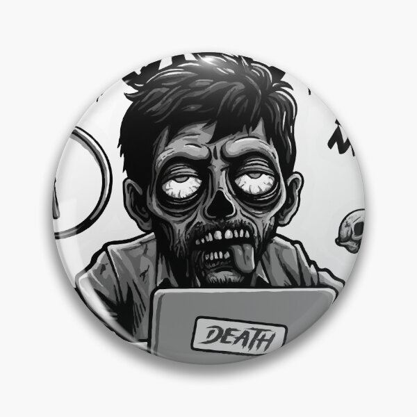 Item preview, Monday: Zombie Mode (Gray) designed and sold by zienaxd.