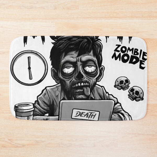 Item preview, Monday: Zombie Mode (Gray) designed and sold by zienaxd.