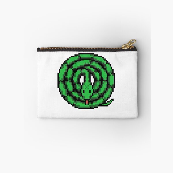 Item preview, Pixel Art Green Coiled Snake Retro designed and sold by k3rstman1.