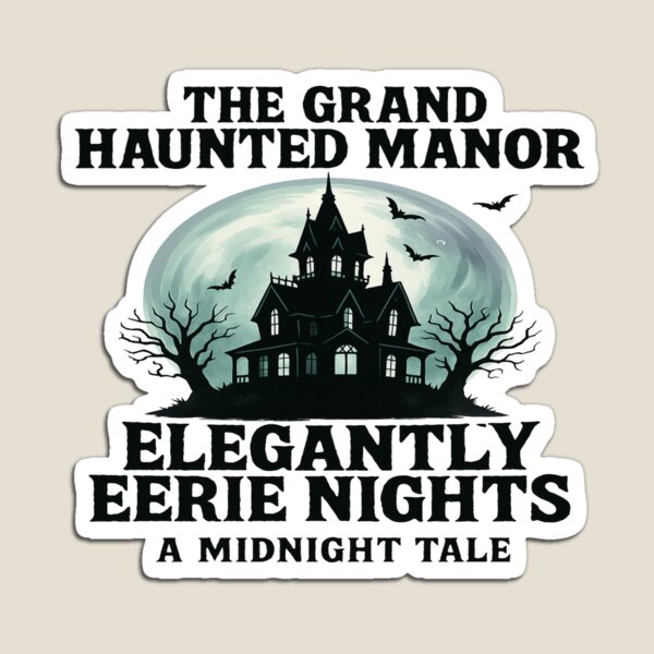 Item preview, The Grand Haunted Manor – Elegantly Eerie Nights designed and sold by alizo74.