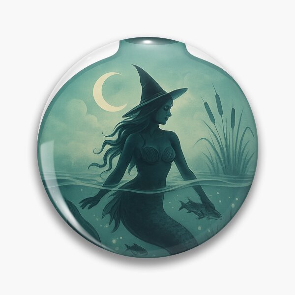 Item preview, Dark Sea Witch in a Bottle Terrarium designed and sold by thehaywirehoney.