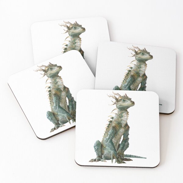 Item preview, Majestic Basilisk – Mythical Serpent Dragon Creature designed and sold by AlexLineArt.