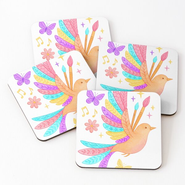 Item preview, colorful bird designed and sold by GraphicStyleX.