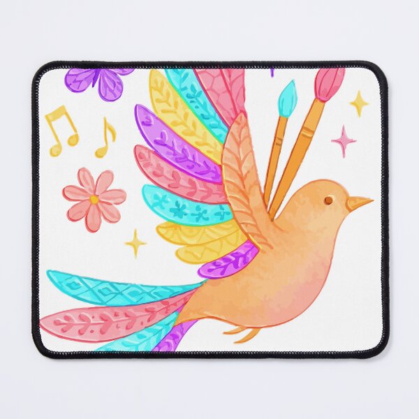 Item preview, colorful bird designed and sold by GraphicStyleX.