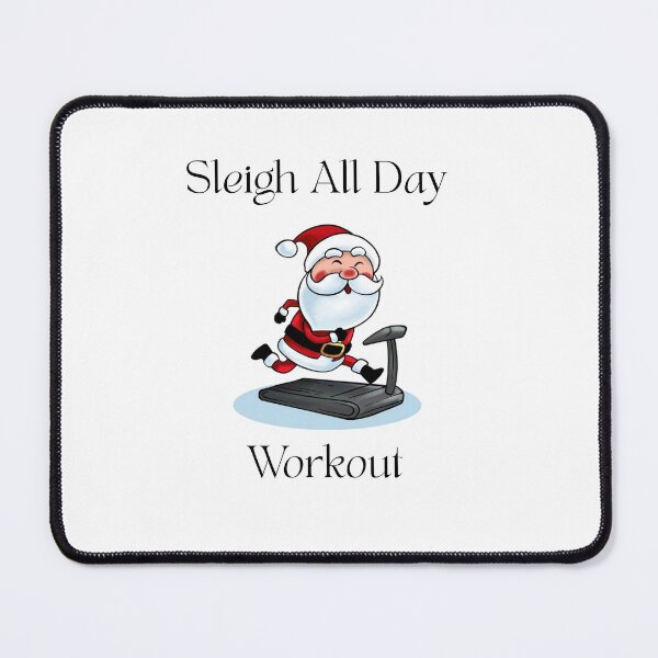 Item preview, Fit Santa on Treadmill | Funny Christmas Workout Design designed and sold by luckyhue.
