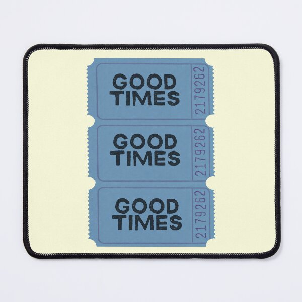 Item preview, good times tickets (blue) designed and sold by menheraaudino.