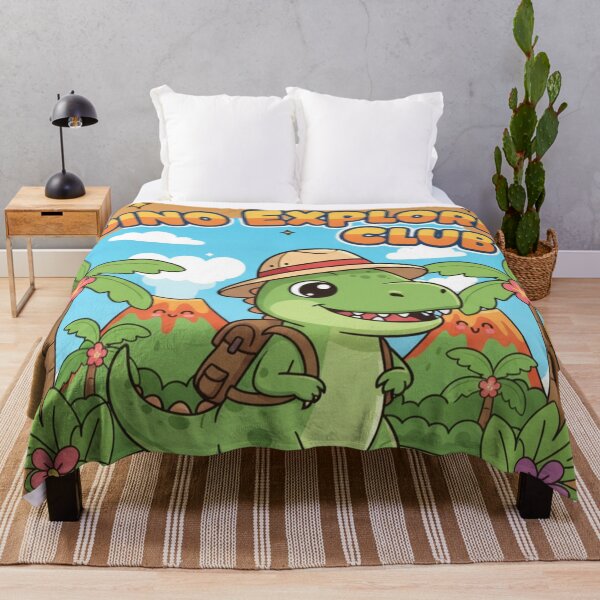 Item preview, Dino Explorer Club – Cute Adventure Dinosaur Design for Kids designed and sold by TrackinDaTrends.