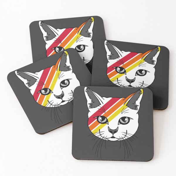 Item preview, Retro Cat designed and sold by RachelRabbbit.