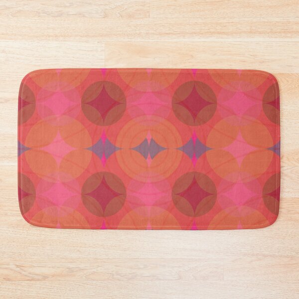 Item preview, Go Retro - Modern Retro patterns in vibrant red tones designed and sold by EMJAYHeiss.