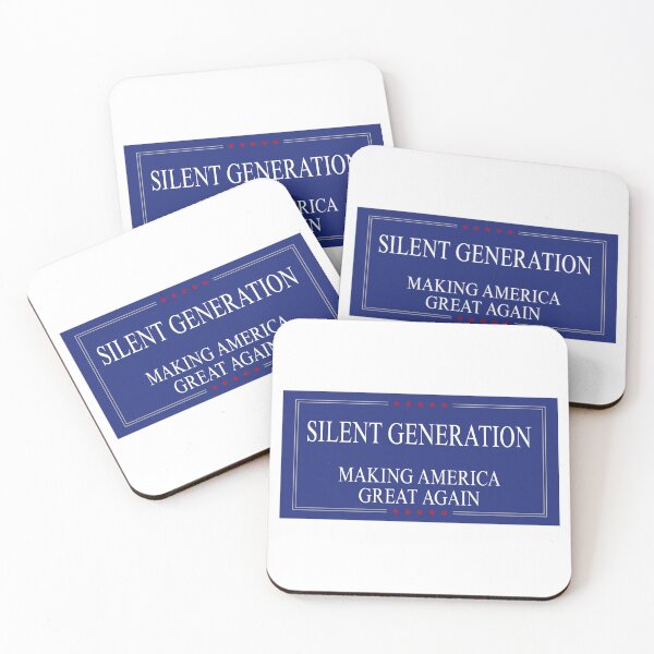 Item preview, Silent Generation Making America Great Again MAGA Art designed and sold by RedWaveGals.