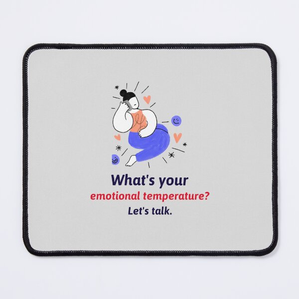 Item preview, What's your emotional temperature? Let's talk. - counseling psychologist designed and sold by TaurusC95.