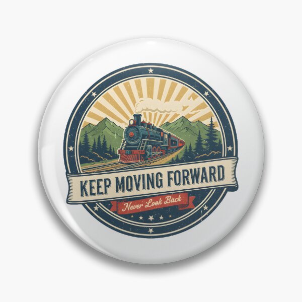 Item preview, Keep Moving Forward | Never Look Back designed and sold by DailyVibesMerch.