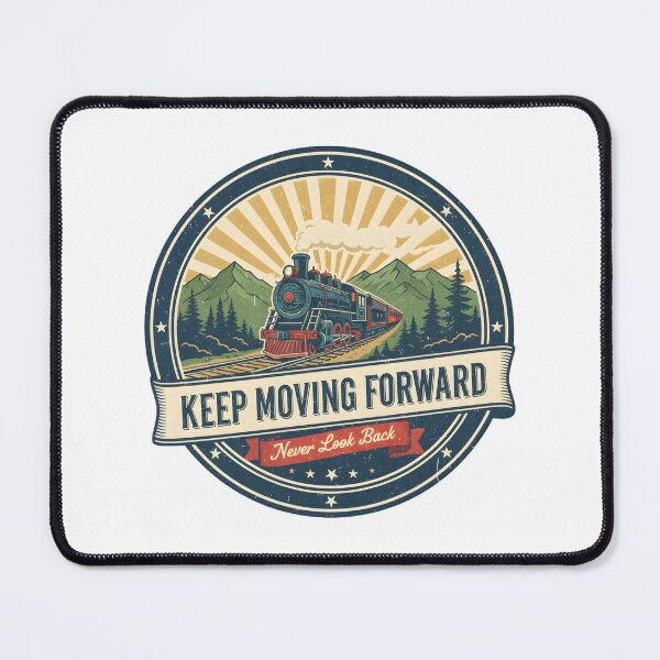 Item preview, Keep Moving Forward | Never Look Back designed and sold by DailyVibesMerch.