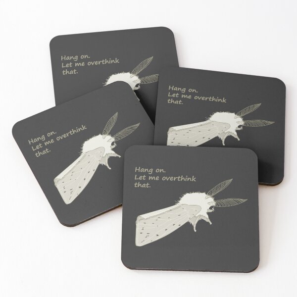 Item preview, Overthinking Moth designed and sold by SKETCHYANDGRAPHIC.