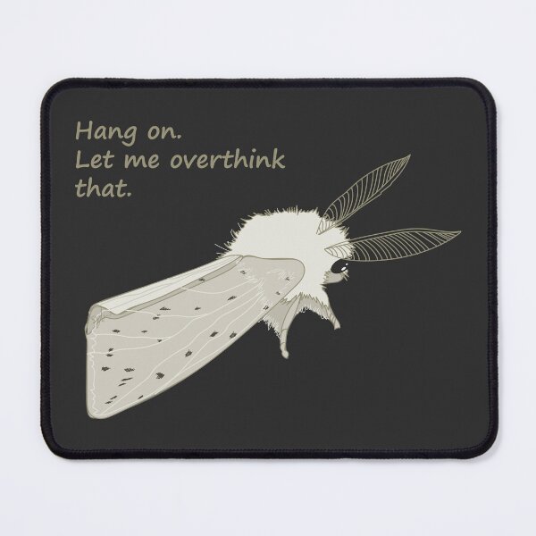 Item preview, Overthinking Moth designed and sold by SKETCHYANDGRAPHIC.