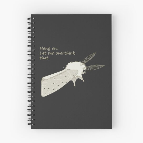 Item preview, Overthinking Moth designed and sold by SKETCHYANDGRAPHIC.