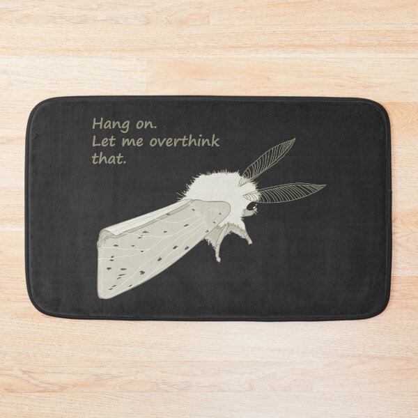 Item preview, Overthinking Moth designed and sold by SKETCHYANDGRAPHIC.