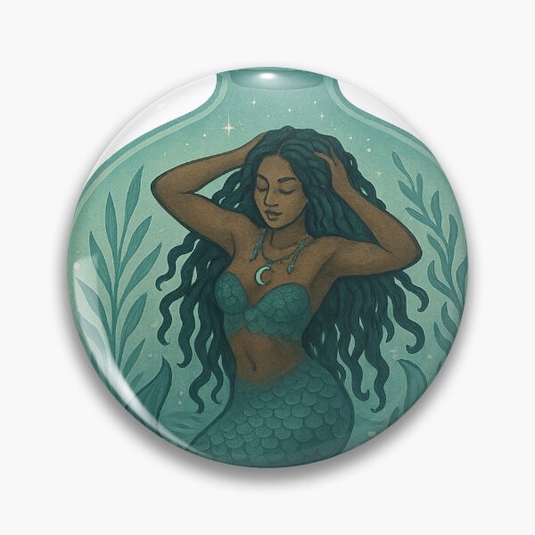 Item preview, Mermaid in a Bottle Terrarium designed and sold by thehaywirehoney.