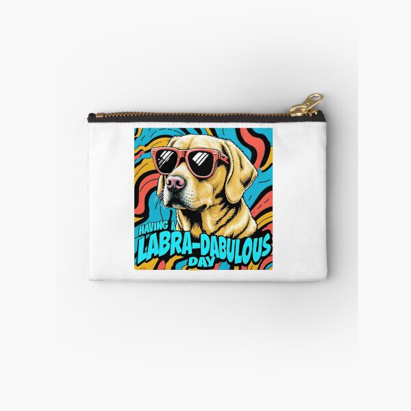 Item preview, Having a Labra-dabulous Day – Cool Labrador Dog Retro Pop Art designed and sold by WHDProduction45.