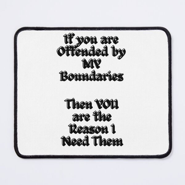 Item preview, My Boundaries designed and sold by Designs by Jedrious.