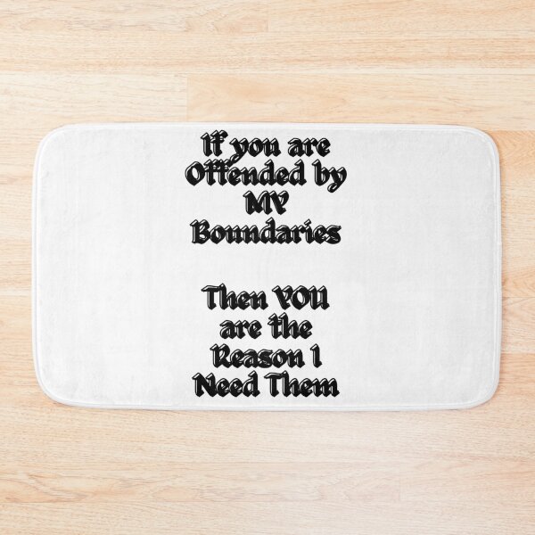 Item preview, My Boundaries designed and sold by Designs by Jedrious.