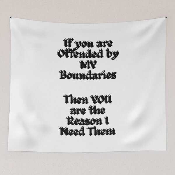 Item preview, My Boundaries designed and sold by Designs by Jedrious.